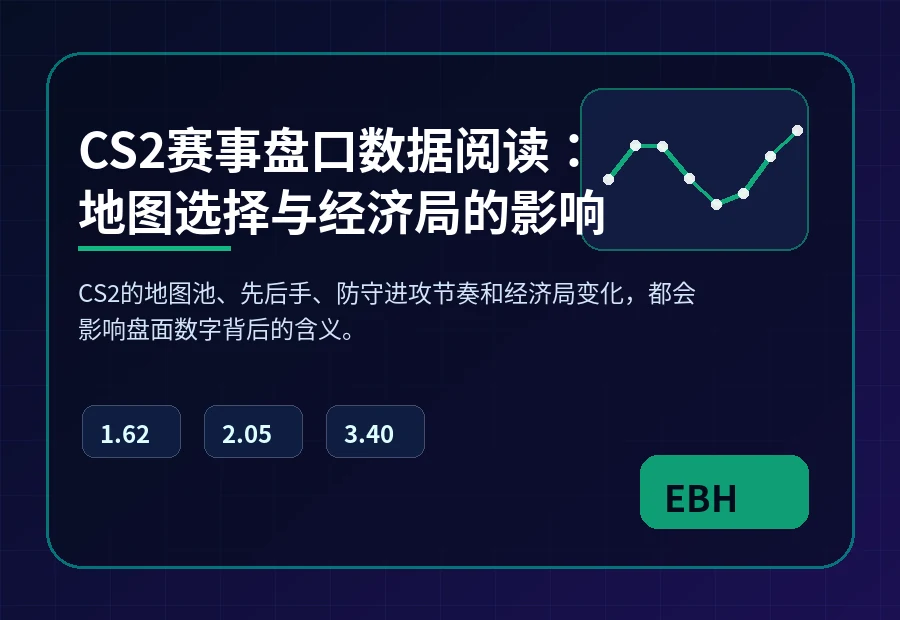 CS2赛事盘口数据阅读：地图选择与经济局的影响